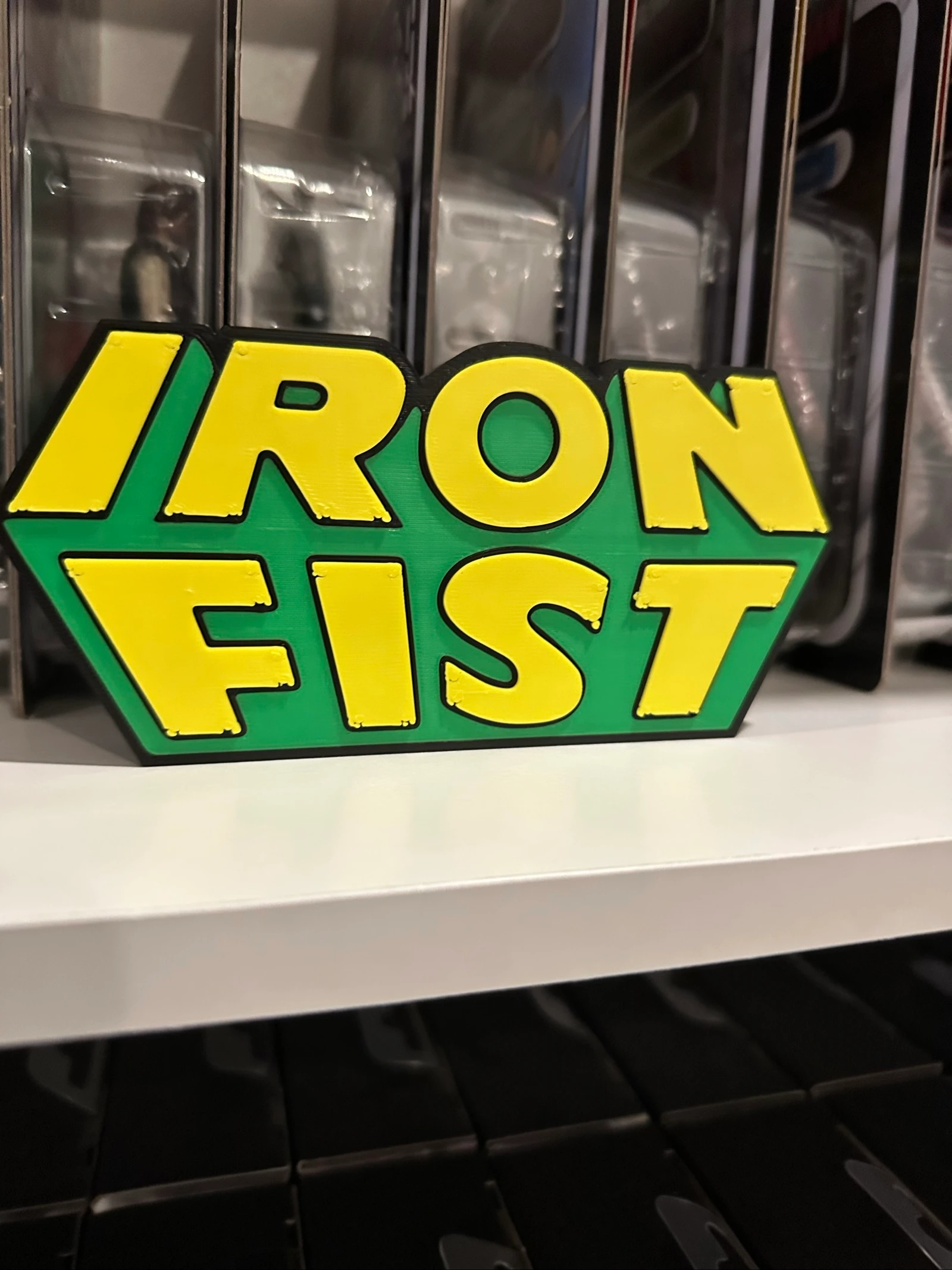 Iron Fist 3D-logo – photo 2